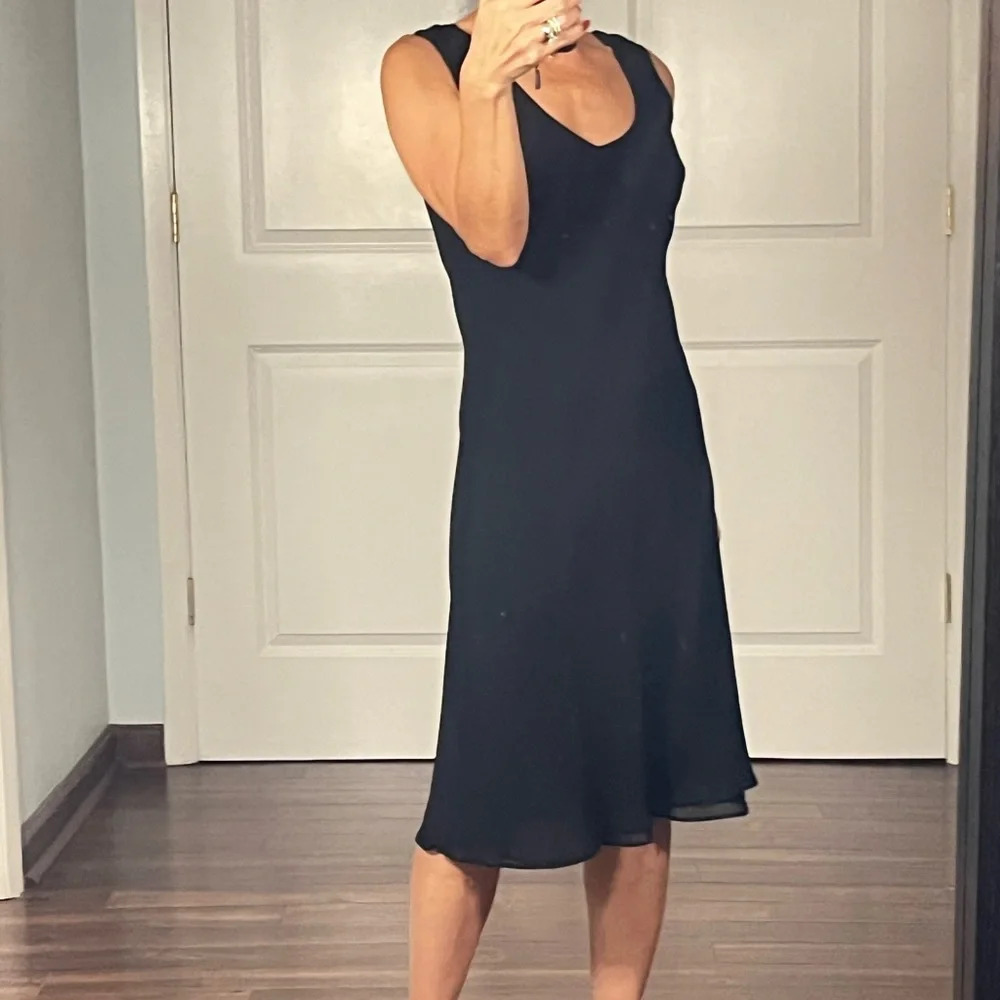 Simply Silk 100% silk midi slip dress size M - Picture 2 of 11